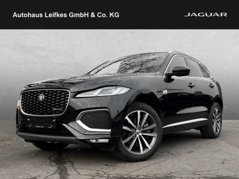 Santorini black metallic (metallic) Gebraucht 2023 Jaguar F-Pace SUV | 58.900 € - Bild 1/4