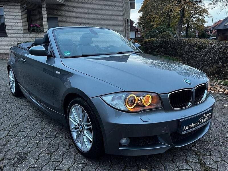 Spacegrau Gebraucht 2009 BMW 120 Cabriolet M Sport Cabrio | 12.500 € (Etwas zu teuer) - Bild 1/4