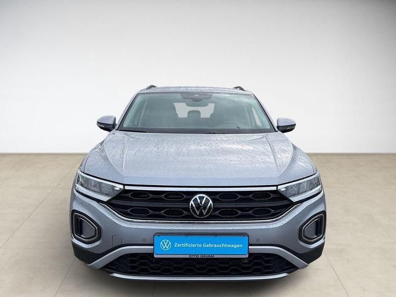 Gebraucht VW T-Roc Life 110 PS (80 kW) 2022 Pyrit silber metallic (metallic) SUV
