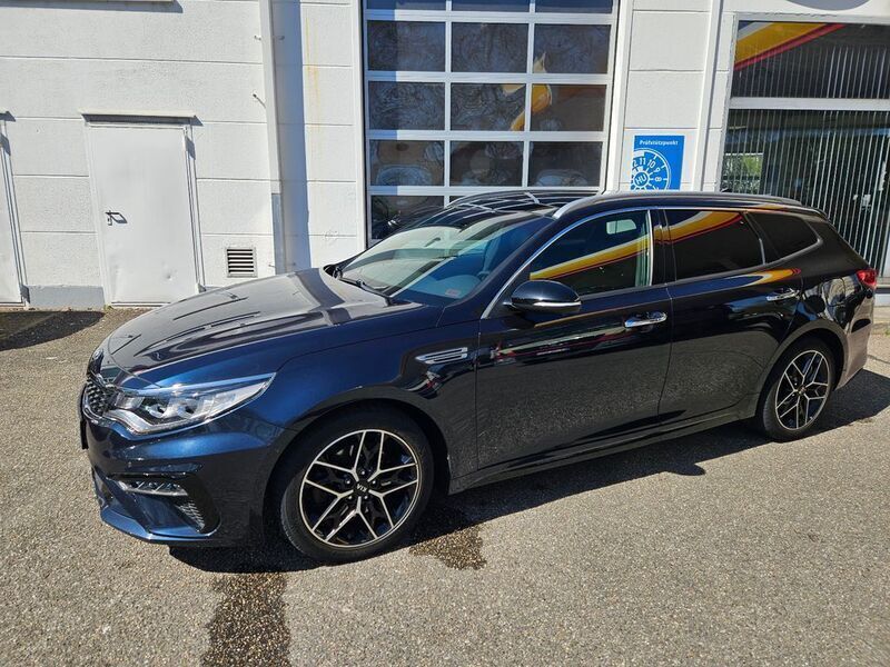 Gravity blue Gebraucht 2019 Kia Optima GT-Line Kombi | 19.900 € (Fairer Preis) - Bild 1/4