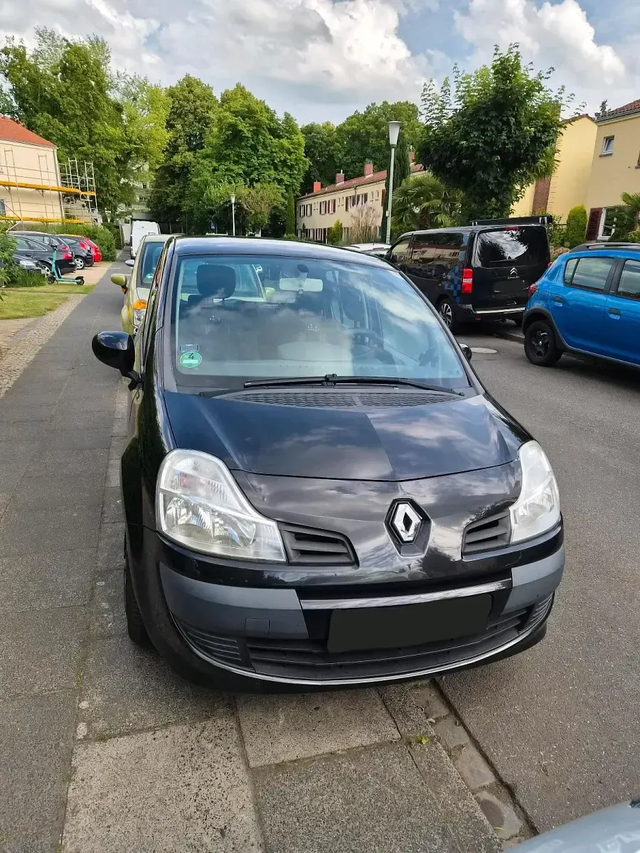 Gebraucht Renault Modus 75 PS (55 kW) 2012 Schwarz Van / Kleinbus
