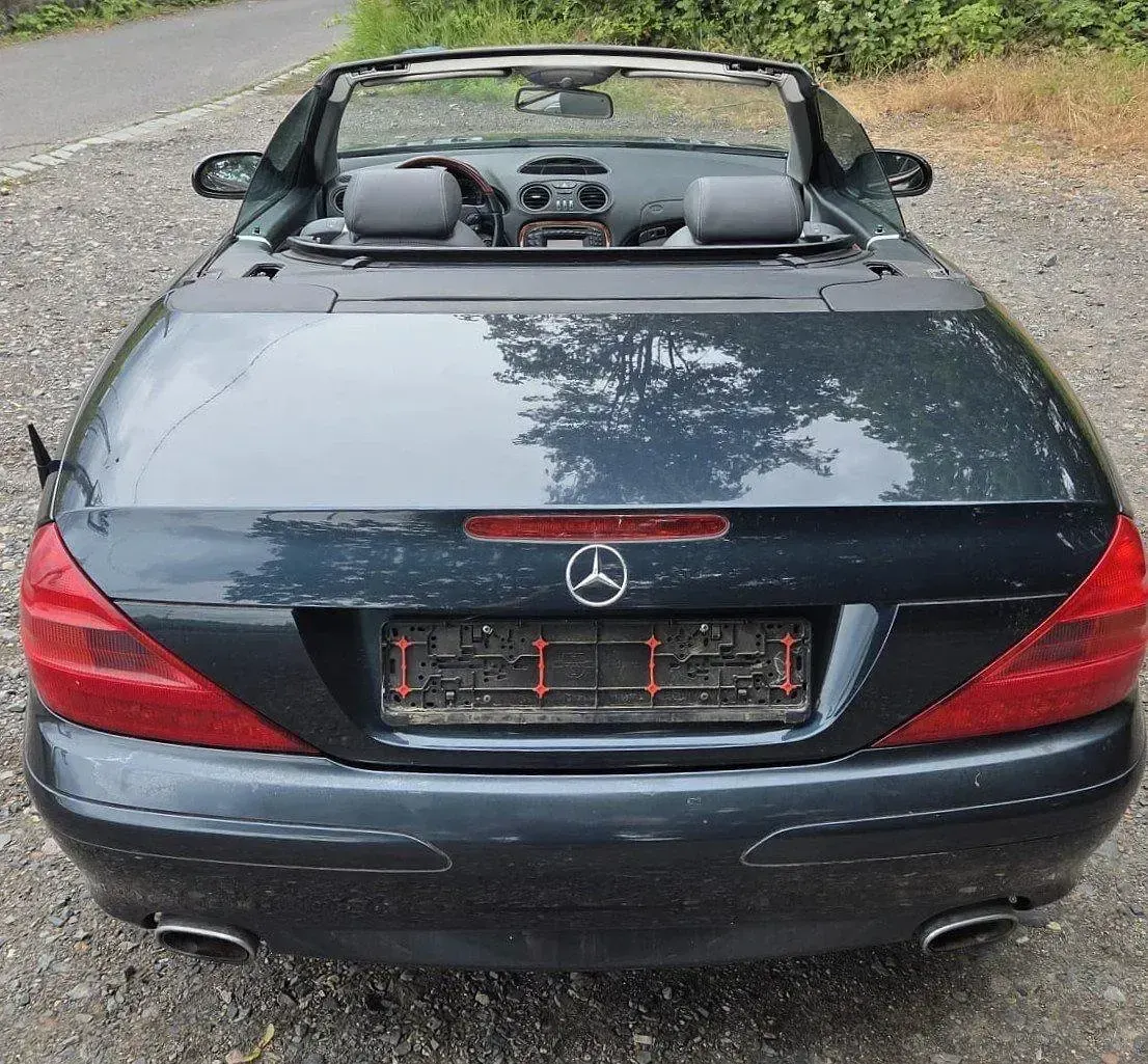 Gebraucht Mercedes SL350 245 PS (180 kW) 2003 Schwarz Cabrio