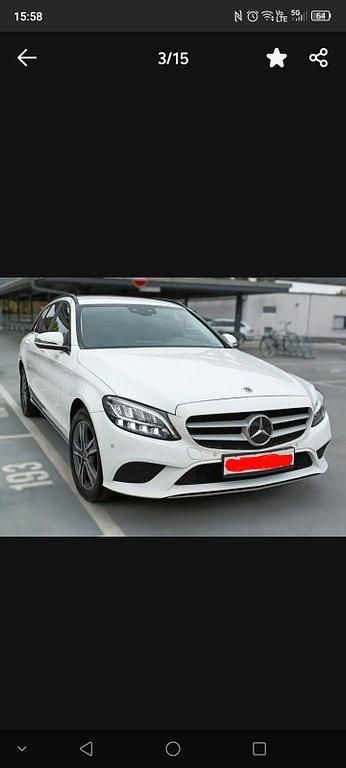 Weiß Gebraucht 2021 Mercedes C180 Limousine | 18.300 € (Guter Preis) - Bild 1/4