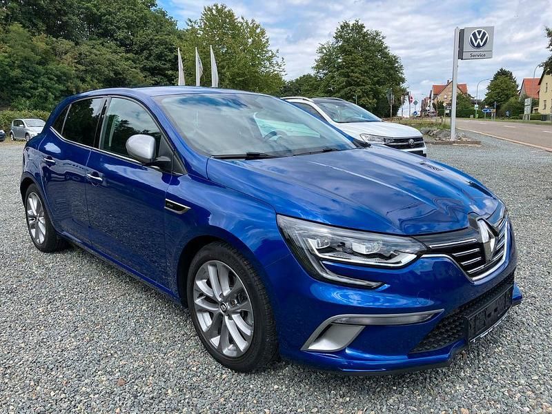 Blau Gebraucht 2019 Renault Mégane GT Line GT-Line Limousine | 16.290 € (Etwas zu teuer) - Bild 1/4
