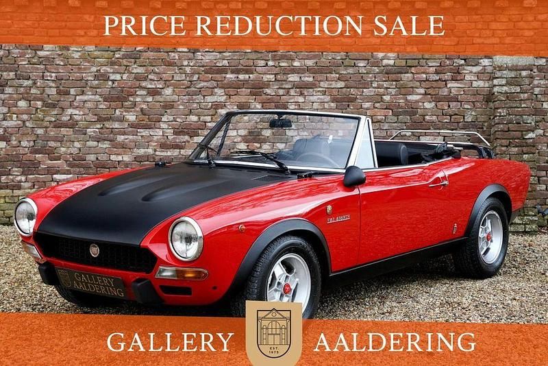 Rot Gebraucht 1973 Fiat 124 Abarth Cabrio | 69.500 € - Bild 1/4