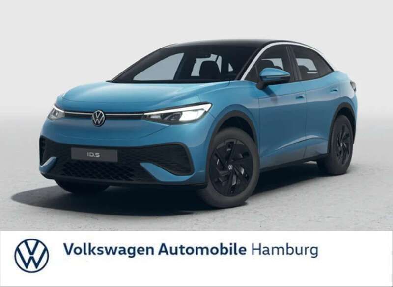 Blau (costa azul metallic schwarz) Neu 2025 VW ID.5 Pure SUV | 42.970 € (Superpreis) - Bild 1/4