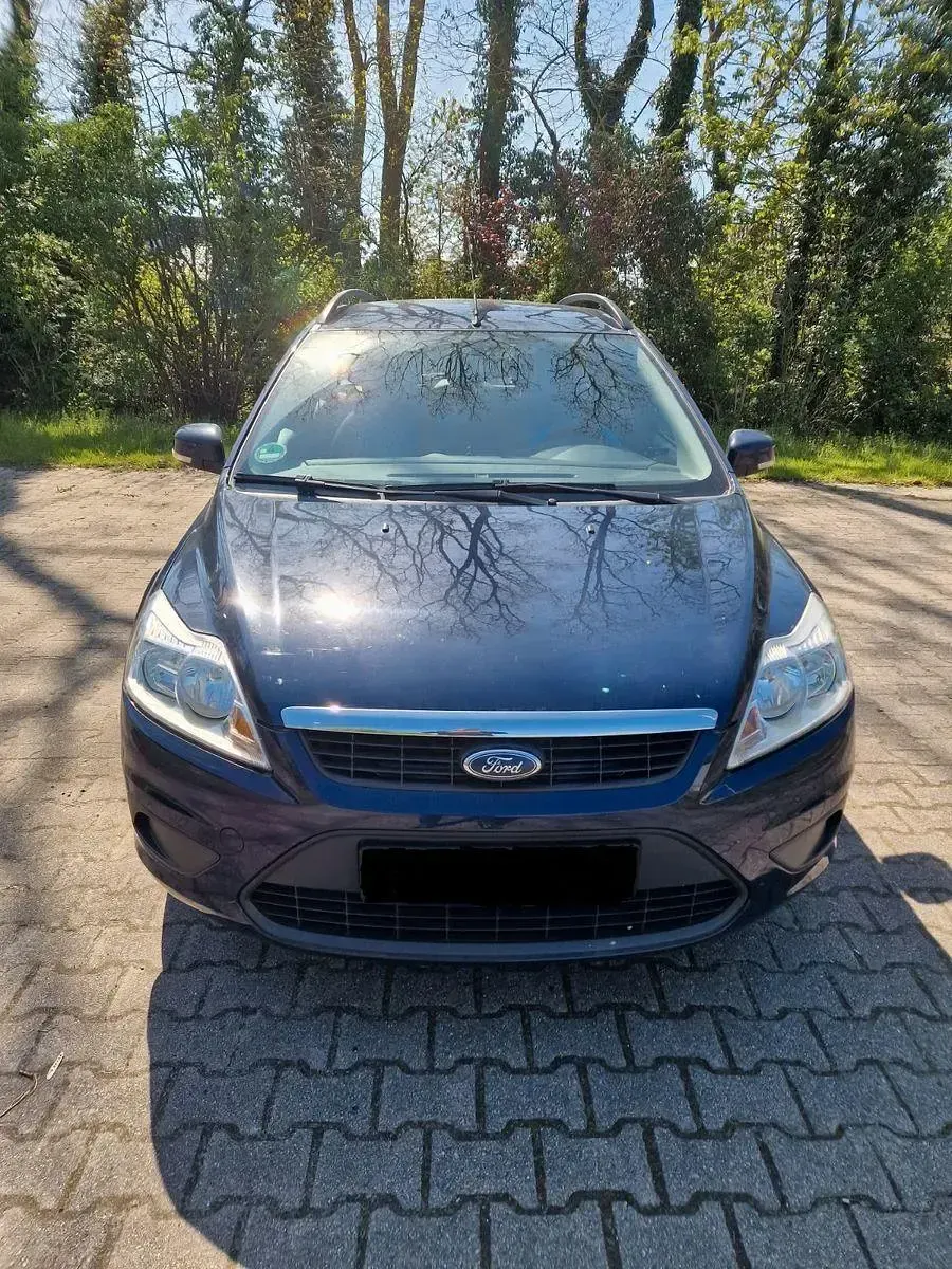 Gebraucht Ford Focus Style 101 PS (74 kW) 2009 Blau Kombi