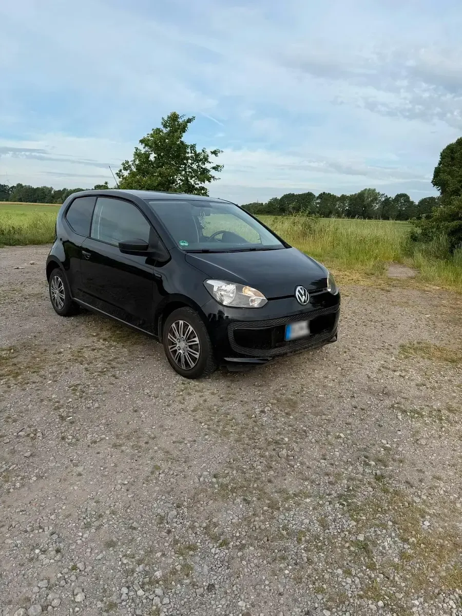 Gebraucht VW up! 60 PS (44 kW) 2012 Schwarz Kleinwagen