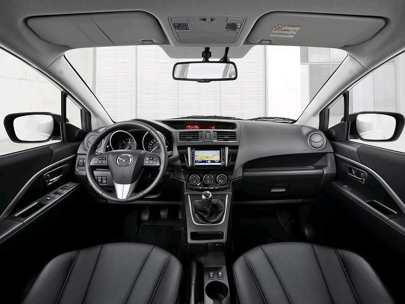 Gebraucht Mazda 5 115 PS (84 kW) 2011 Weiß Van / Kleinbus