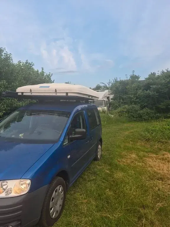 Gebraucht VW Caddy Life 102 PS (75 kW) 2009 Blau Van / Kleinbus