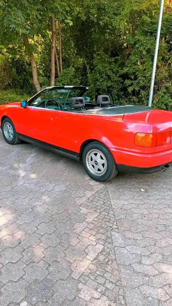 Gebraucht Audi 80 133 PS (97 kW) 1991 Rot Cabrio
