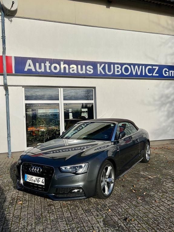 Daytonagrau Gebraucht 2015 Audi A5 Cabriolet S-Line Cabrio | 16.900 € (Guter Preis) - Bild 1/4