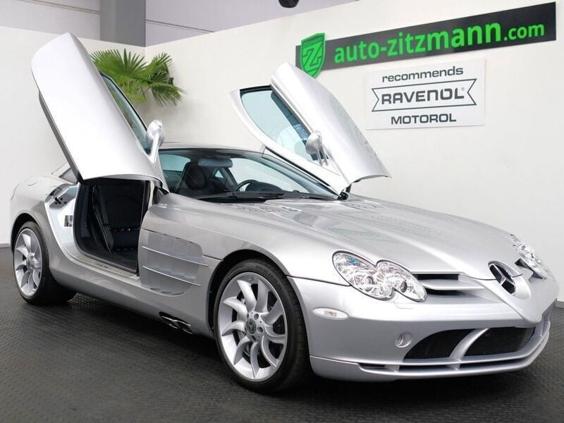 Gebraucht Mercedes SLR McLaren 625 PS (459 kW) 2004 Crystal laurite silver Coupé