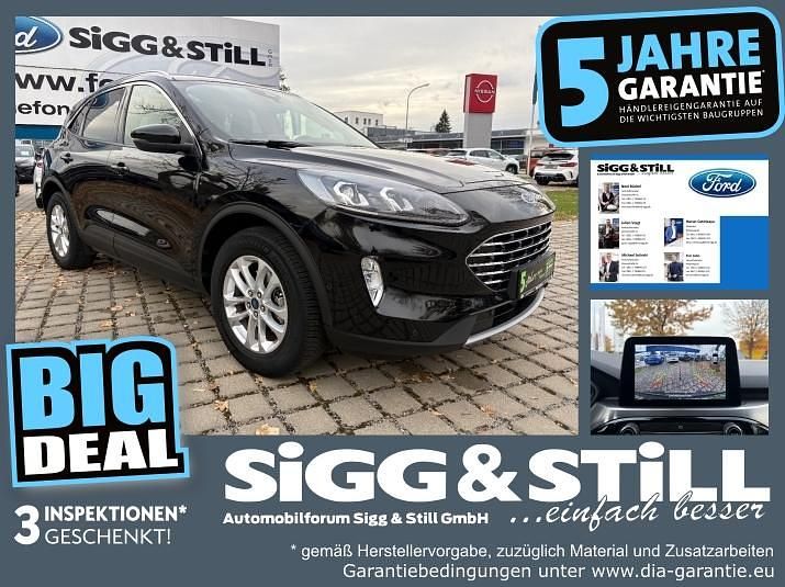 Obsidianschwarz metallic Gebraucht 2022 Ford Kuga Titanium X SUV | 23.950 € (Guter Preis) - Bild 1/4
