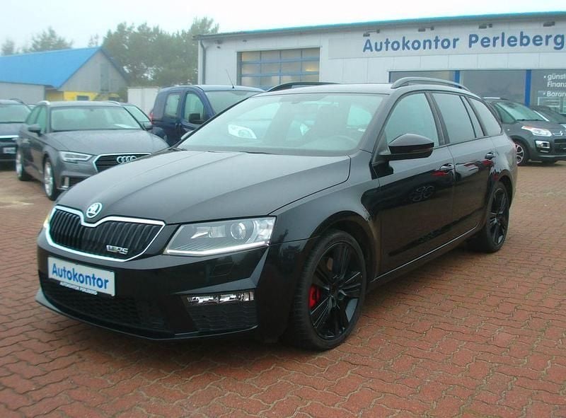 Gebraucht Skoda Octavia RS 184 PS (135 kW) 2013 Schwarz Kombi