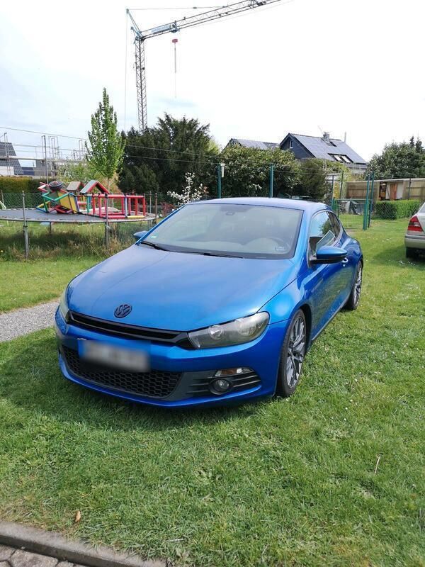 Blau Gebraucht 2008 VW Scirocco Sportline Coupé | 6.500 € (Fairer Preis) - Bild 1/4
