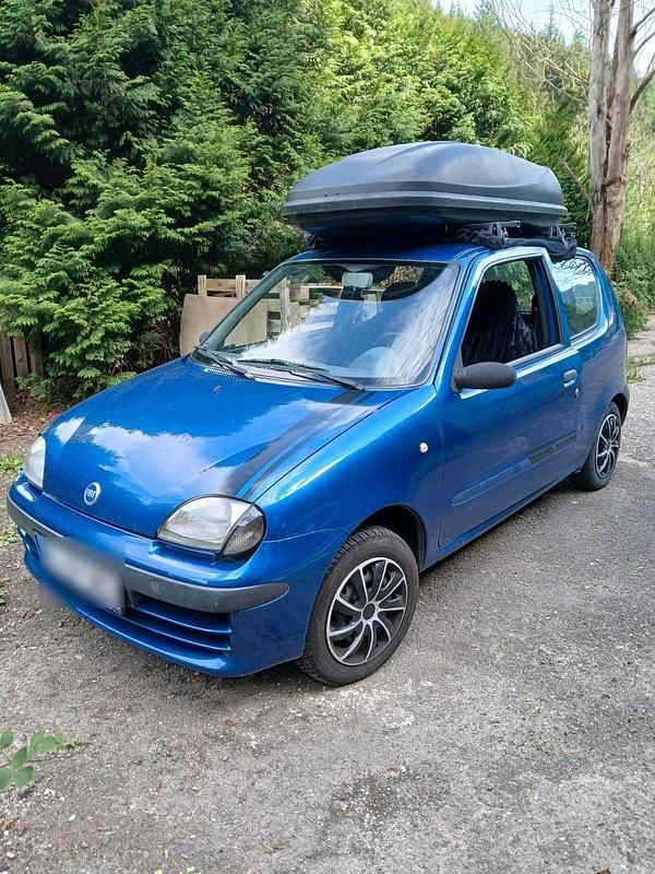 Blau Gebraucht 2000 Fiat Seicento Kleinwagen | 1.200 € (Fairer Preis) - Bild 1/1