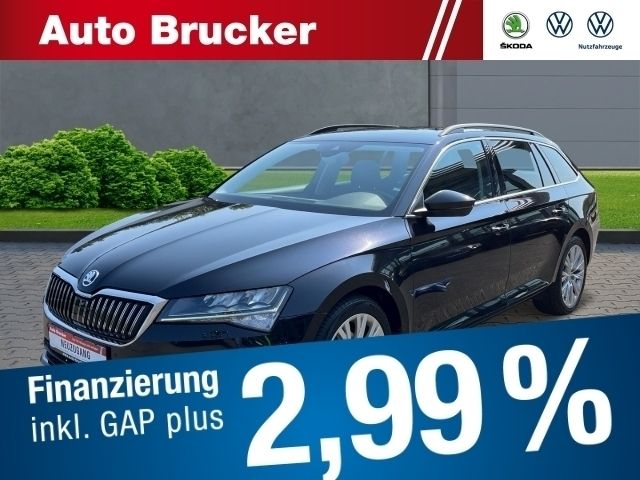 Schwarzmagic perleffekt met. Gebraucht 2021 Skoda Superb Ambition Kombi | 23.916 € (Fairer Preis) - Bild 1/4