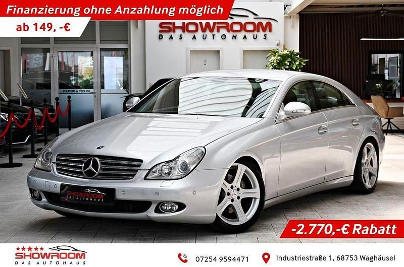 Silber Gebraucht 2005 Mercedes CLS500 Limousine | 9.980 € (Superpreis) - Bild 1/4
