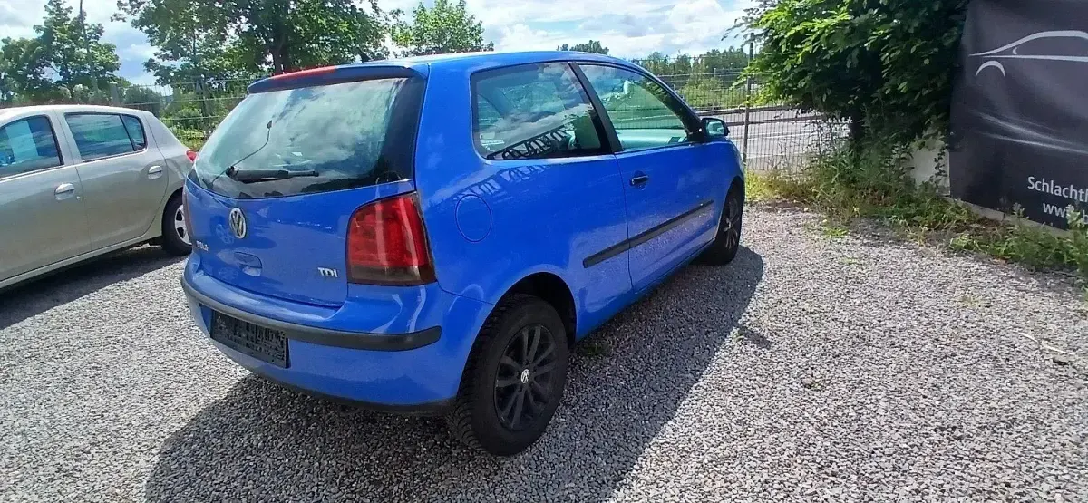 Gebraucht VW Polo 80 PS (58 kW) 2009 Blau Kleinwagen