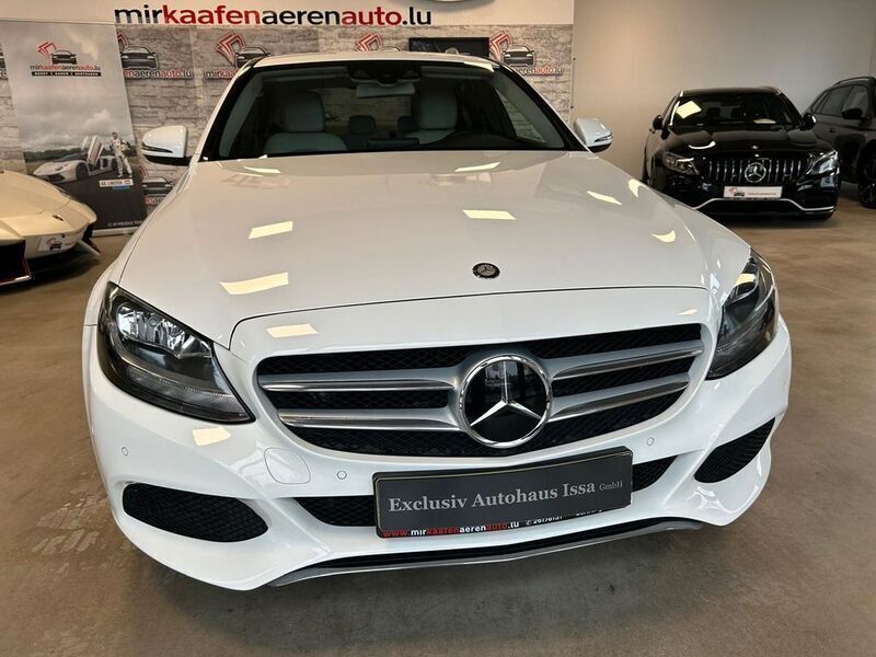 Weiß Gebraucht 2015 Mercedes C300e Limousine | 16.990 € (Etwas zu teuer) - Bild 1/4