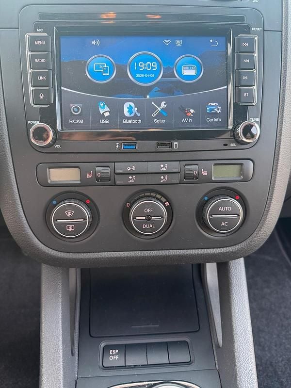 Gebraucht VW Golf V United 75 PS (55 kW) 2008 Blau Kleinwagen