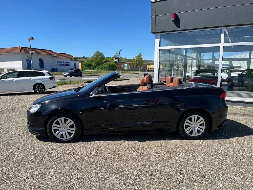 Brugt VW Eos Edition 116 HK (85 kW) 2007 Sort Cabriolet