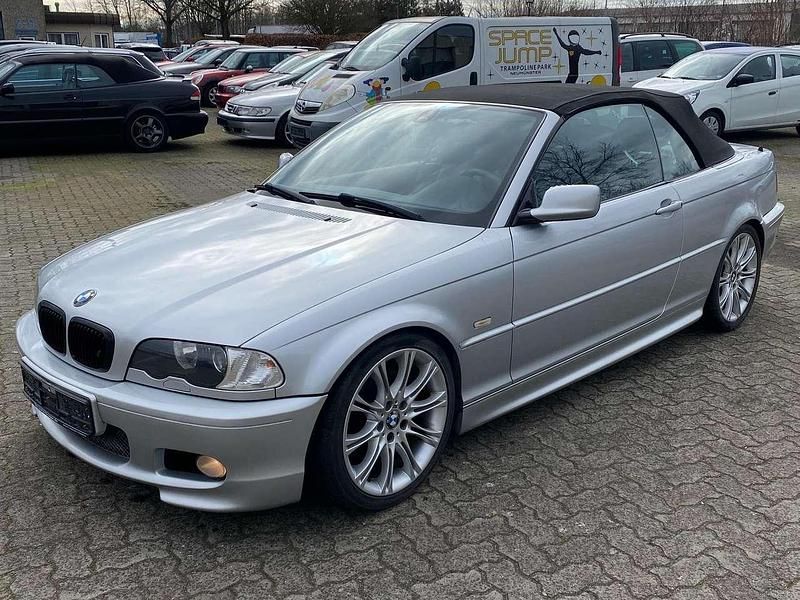 Silber Gebraucht 2002 BMW 330 Cabriolet M Sport Cabrio | 5.950 € (Superpreis) - Bild 1/4