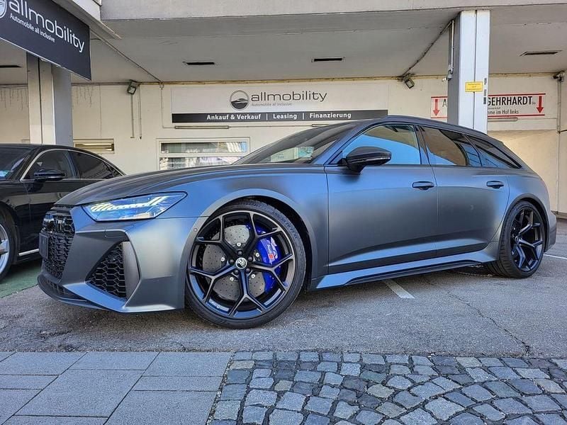 Grau Gebraucht 2023 Audi RS6 Performance Kombi | 159.900 € - Bild 1/4
