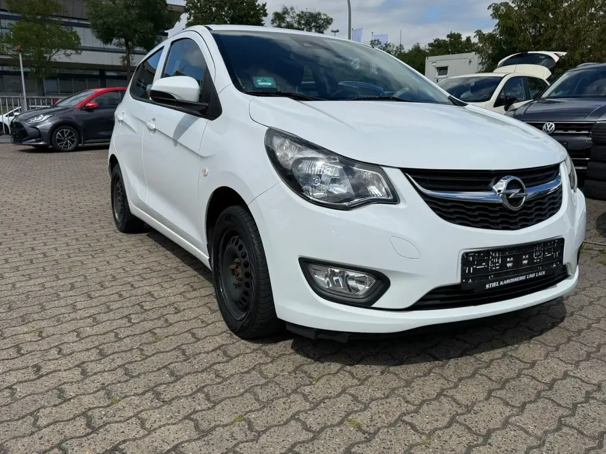 Gebraucht Opel Karl Edition 75 PS (55 kW) 2016 Weiß Kleinwagen