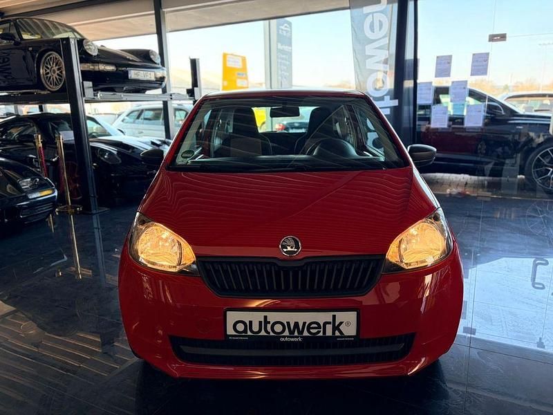 Gebraucht Skoda Citigo Active 60 PS (44 kW) 2013 Rot Kleinwagen