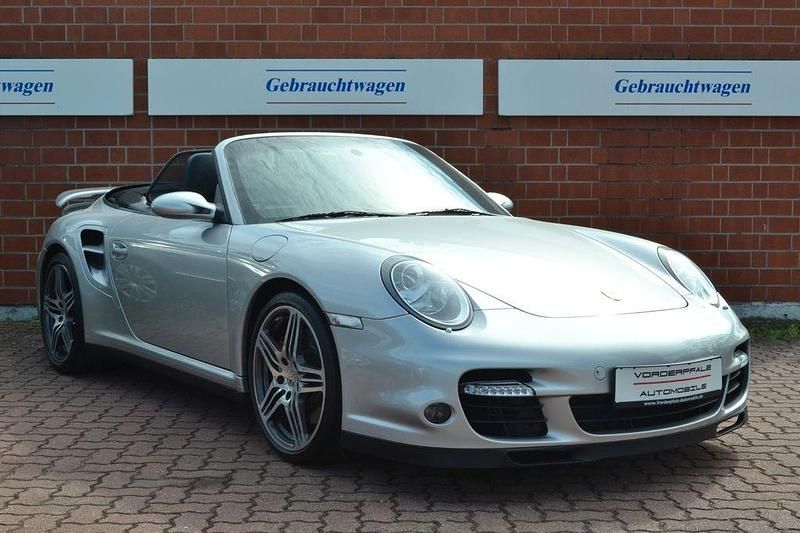 Gebraucht Porsche 997 Turbo 480 PS (353 kW) 2008 Silber Cabrio