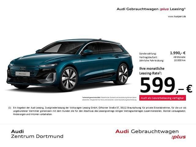 Blau Gebraucht 2025 Audi A6 e-tron S-Line Kombi | 71.677 € (Superpreis) - Bild 1/3
