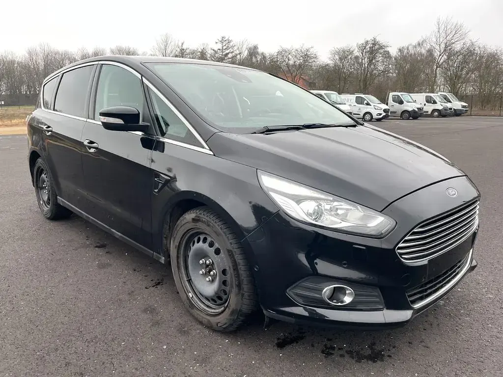 Gebraucht Ford S-MAX Titanium 190 PS (139 kW) 2018 Schwarz Van / Kleinbus