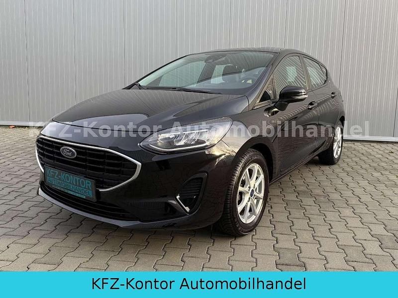 Obsidianschwarz metallic Gebraucht 2022 Ford Fiesta Kleinwagen | 13.480 € (Guter Preis) - Bild 1/4