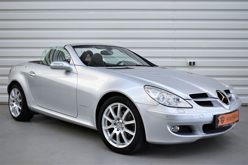 Silber Gebraucht 2007 Mercedes SLK200 Cabrio | 15.990 € (Teuer) - Bild 1/4