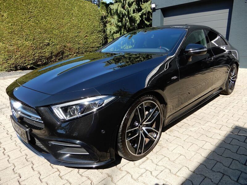 Obsidianschwarz metalliclack Gebraucht 2019 Mercedes CLS53 AMG AMG Limousine | 47.980 € (Guter Preis) - Bild 1/4