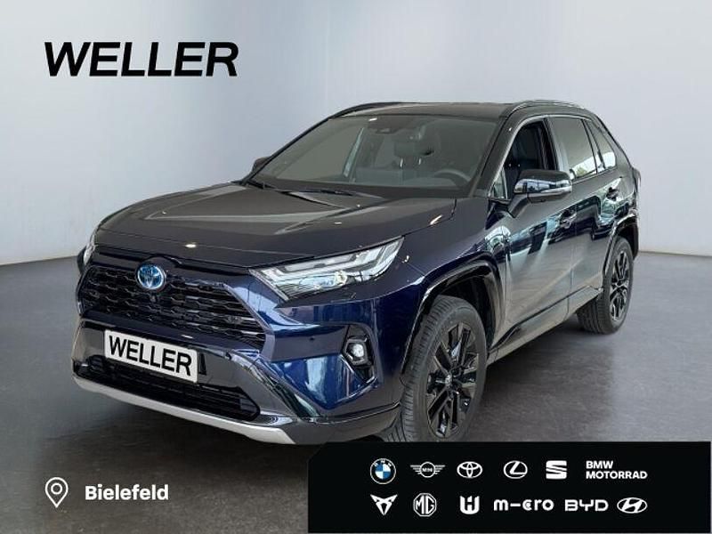 Blau Gebraucht 2025 Toyota RAV4 Hybrid Style SUV | 40.990 € (Superpreis) - Bild 1/3