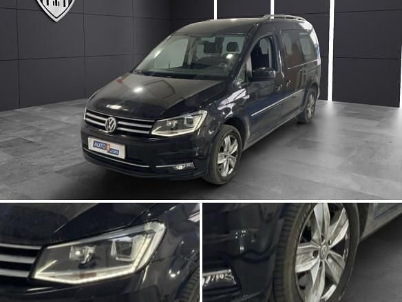 Używany VW Caddy Maxi Highline 150 KM (110 kW) 2017 Czarny Minivan