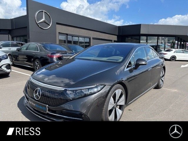 Metalliclack graphitgrau Gebraucht 2021 Mercedes EQS450+ Limousine | 55.740 € (Superpreis) - Bild 1/4