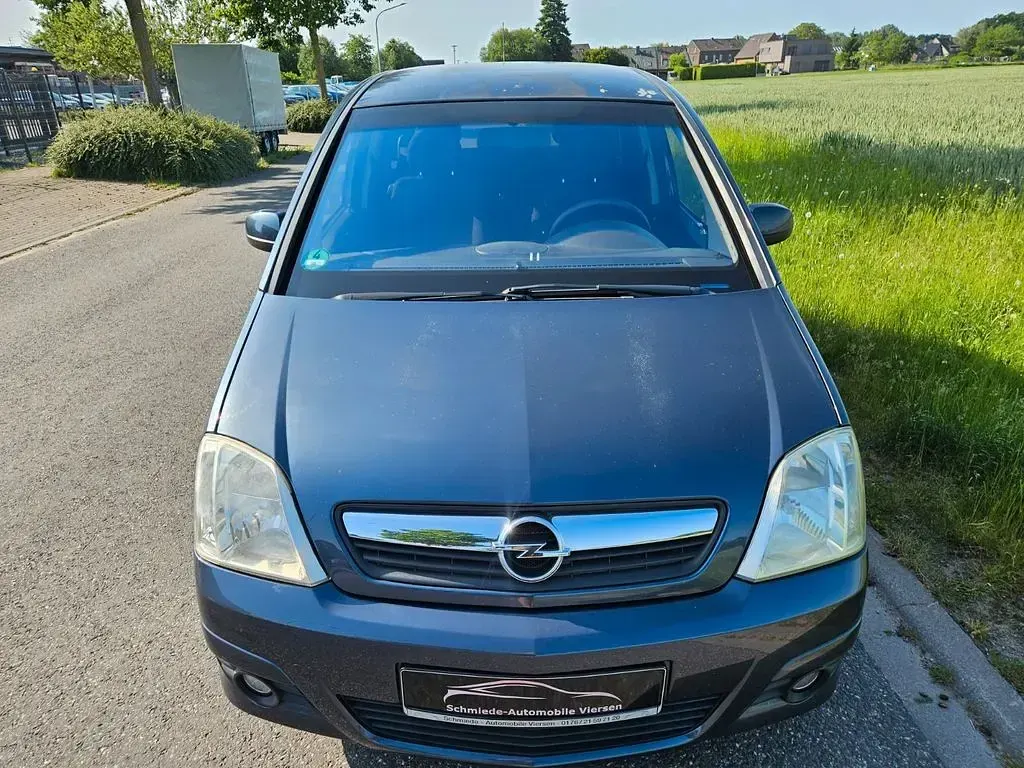 Gebraucht Opel Meriva Edition 101 PS (74 kW) 2008 Blau Van / Kleinbus