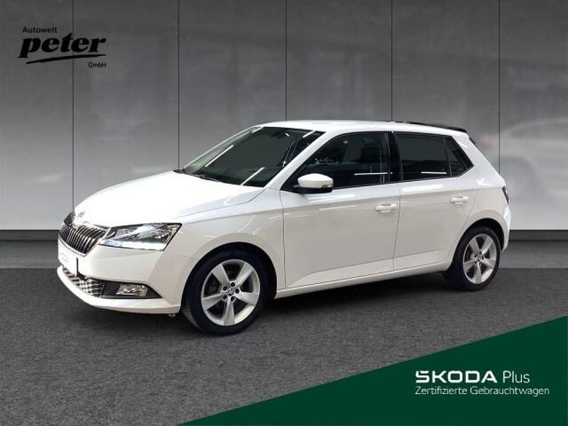 Candyweiss Gebraucht 2021 Skoda Fabia Kleinwagen | 12.389 € (Guter Preis) - Bild 1/4
