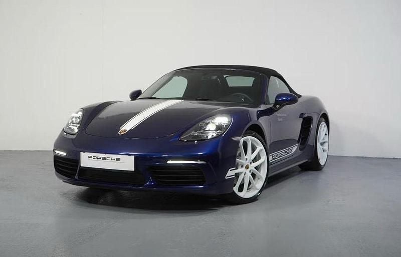 Blau Gebraucht 2025 Porsche 718 Boxster Edition Cabrio | 75.718 € (Fairer Preis) - Bild 1/4