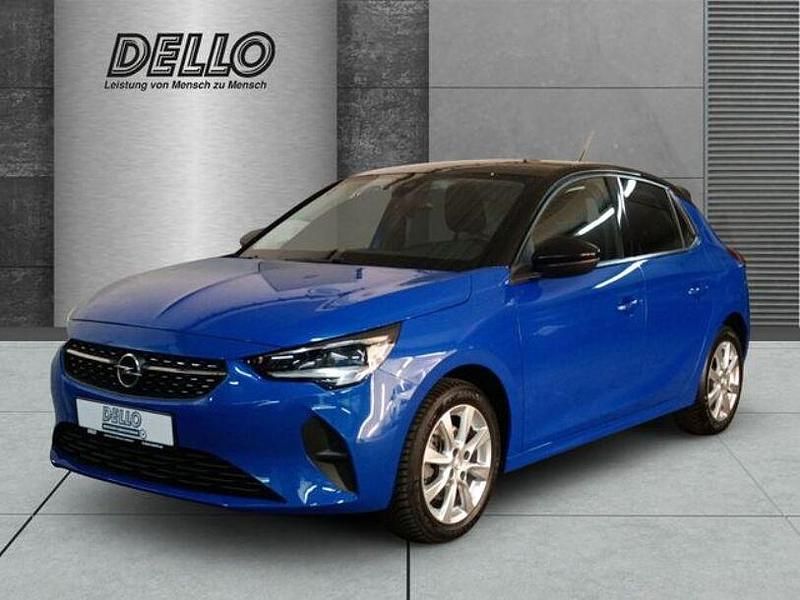Blau Gebraucht 2022 Opel Corsa Edition Kleinwagen | 17.499 € - Bild 1/4