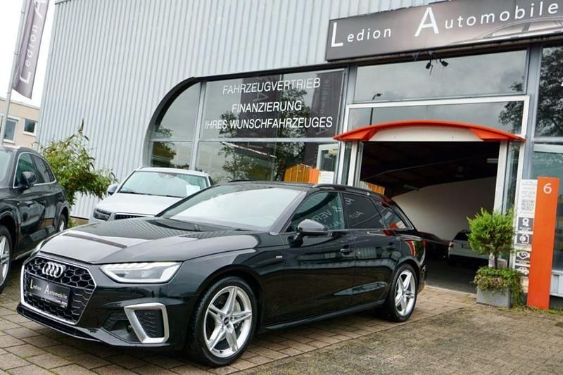 Schwarz Gebraucht 2022 Audi A4 S-Line Kombi | 34.500 € (Fairer Preis) - Bild 1/4