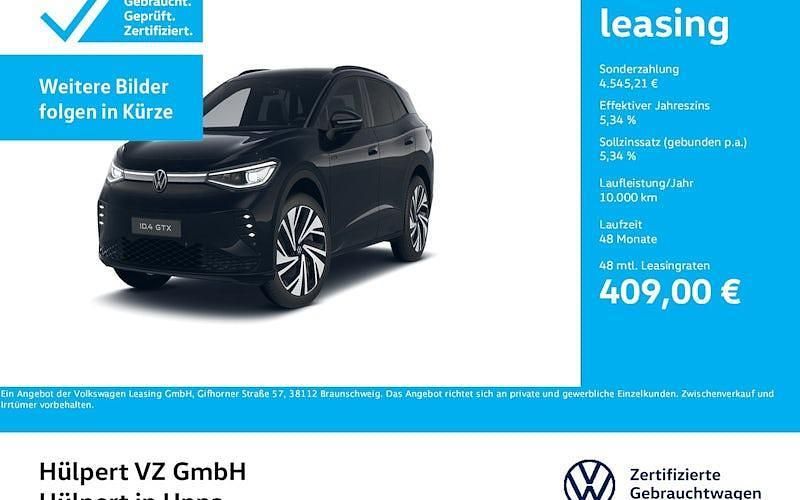 Schwarz Gebraucht 2024 VW ID.4 GTX SUV | 46.322 € (Superpreis) - Bild 1/4