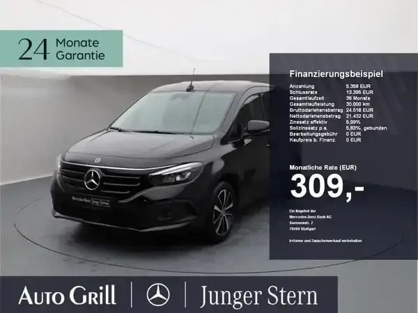 Loparitschwarz Gebraucht 2023 Mercedes EQT200 Van / Kleinbus | 26.350 € (Guter Preis) - Bild 1/4