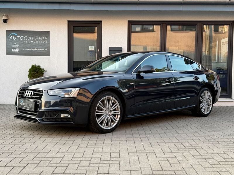 Blau Gebraucht 2017 Audi A5 Sportback Comfort Coupé | 12.980 € (Fairer Preis) - Bild 1/4
