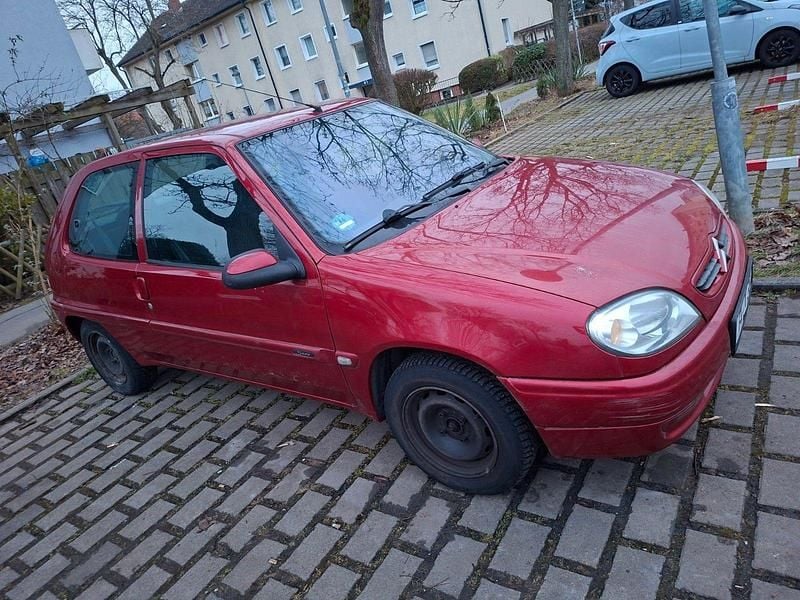 Schwarz Gebraucht 2000 Citroën Saxo Kleinwagen | 500 € (Superpreis) - Bild 1/3