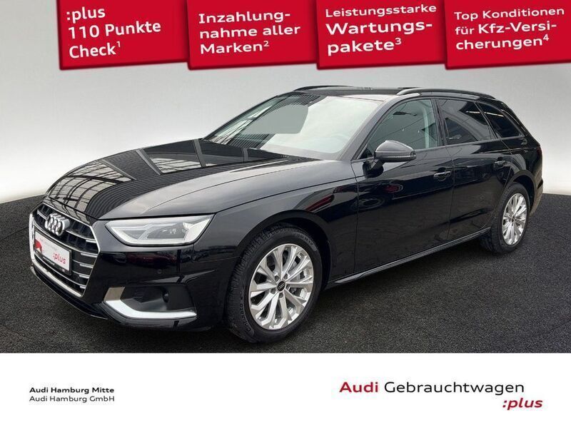 Brillantschwarz Gebraucht 2023 Audi A4 Advanced Plus Kombi | 32.450 € (Fairer Preis) - Bild 1/3